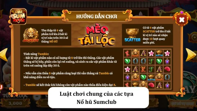 Chi tiết quy tắc đổi thưởng của siêu phẩm nổ hũ Sumclub