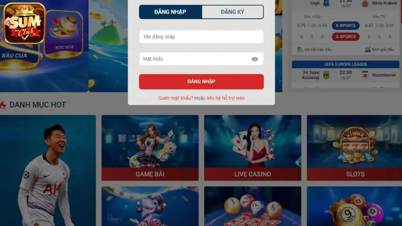 Hướng dẫn chi tiết đăng nhập SumClub nhanh chóng